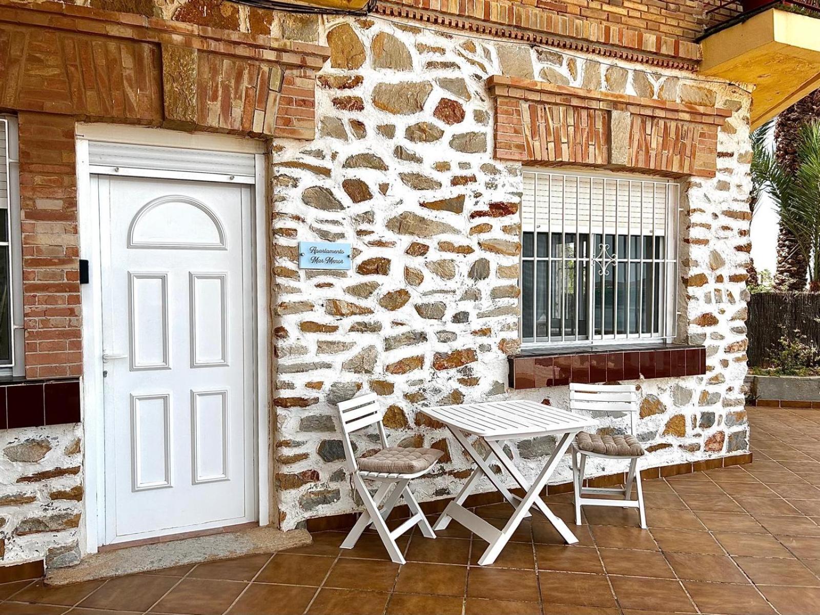 Apartamento Mar Menor, Los Urrutias - Beachfront Apartment With Patio Under New Management Since July 2024 卡塔赫纳 外观 照片